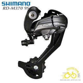 Củ cùi đề sau xe đạp SHIMANO ALTUS RD M370 8-9 Speed - Hàng chính Hãng