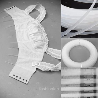 Gọng nhựa luồn bra, đồ lót, corset (cuộn 10m) #0211
