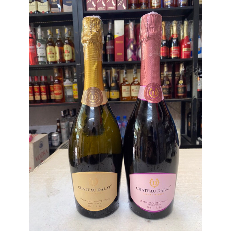 Vang Nổ Đà Lạt CHATEAU DALAT Sparkling 10.5 % 750ml