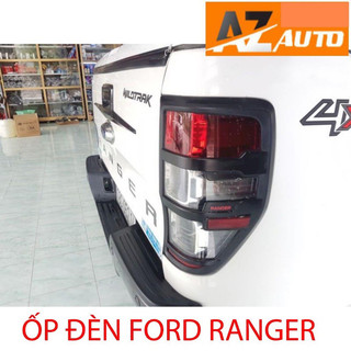 Bộ 4 ốp đèn pha hậu Ford Ranger 2014-2022 hàng cao cấp