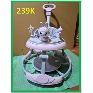 Xe Tròn Tập Đi Có Bàn Ăn Dặm, Có Nhạc, Có Đèn, 2 Nấc - Điều Chỉnh Độ Cao SMBD169