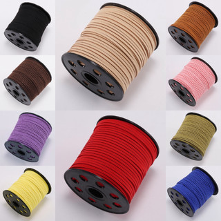 [bó 3 mét] Dây da lộn, ruy băng da lộn, dây thắt vòng handmade, trang trí thủ công DIY