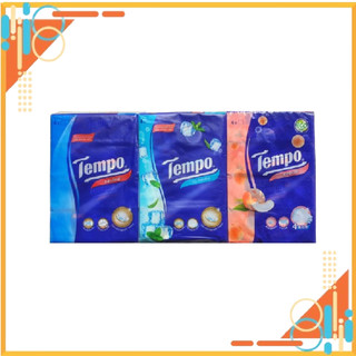 Lốc 4 Gói Khăn Giấy Tempo Softpack Neutral 4 Lớp ( 90 tờ )