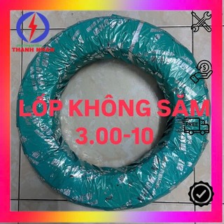 Vỏ 3.00-10 Không Săm Xe Đạp Điện Dành Cho Bánh 10inch, Lốp Không Ruột Phụ Tùng Xe Điện