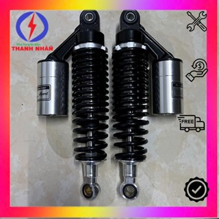 Phuộc Dầu Sau 29cm Xe Đạp Điện Dầu Thật, Nhún Sau Xe đạp điện Cap A, Pega, Samurai, Hk Bike, M133