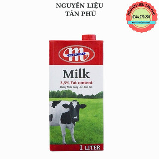 Sữa tươi nguyên kem Ba lan Mlekovita, Secret - Hộp 1L -