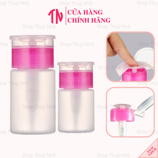 Bình nhựa nhún đựng Acetone, nước rửa móng tay, chiết mỹ phẩm nước tẩy trang làm móng tay chuyên nghiệp nghệ thuật nail