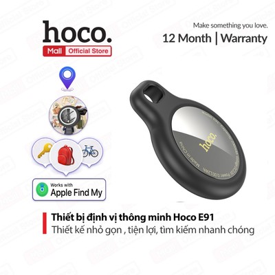 Thiết bị định vị thông minh Hoco E91 tìm kiếm định vị nhanh chóng , thiết kế nhỏ gọn ,tiện lợi dùng cho ip11/12/13/14/14
