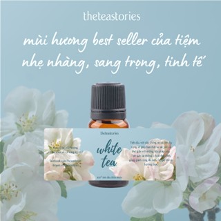 [Must try] Tinh dầu trà trắng (white tea) 10ml kèm thiệp xinh xắn - Liệu pháp mùi hương