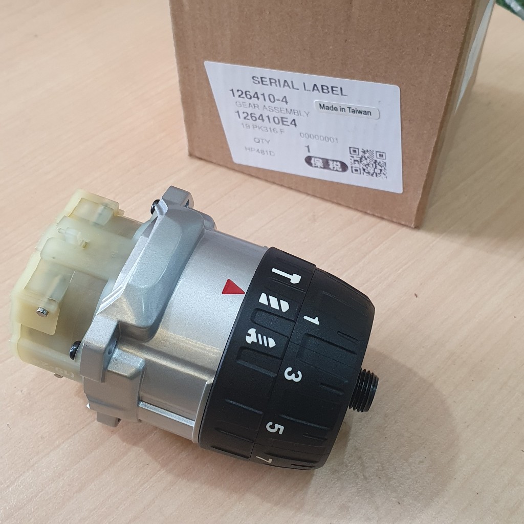 Cụm nhông (hộp nhông) máy khoan pin Makita DHP481 XPH07 126410-4