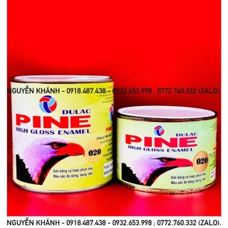 Sơn nhũ đồng pine (con ó) 020 lon (800g,400g)