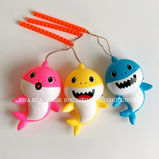 Đèn lồng trung thu cá mập Baby Shark có nhạc, lồng đèn trung thu phát sáng có nhạc có đèn dễ thương cho bé