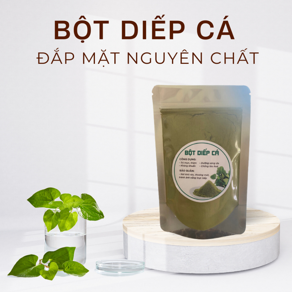 100gram bột mặt nạ diếp cá nguyên chất