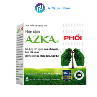 AZKA Phổi 20 ống/hộp Date T5/2027