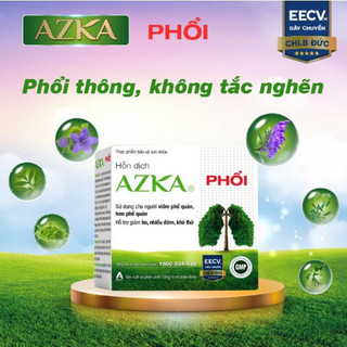 AZKA Phổi 20 ống/hộp Date T5/2027
