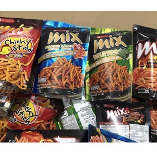 Snack bim bim que Mix Vfoods Thái Lan 50g giòn giòn