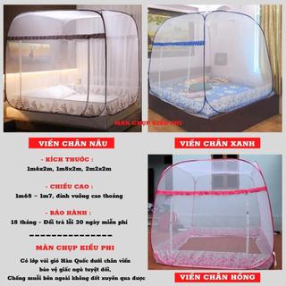 Màn chụp tự bung người lớn đỉnh vuông Kiều Phi - Mùng chụp tự bung gấp gọn chống muỗi cao cấp Kiều Phi