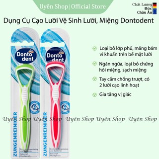 Cạo Lưỡi, Vệ Sinh Lưỡi, Khoang Miệng Dontodent HÀNG ĐỨC, Làm Sạch Mảng Bám Trên Lưỡi, Ngừa Hôi Miệng