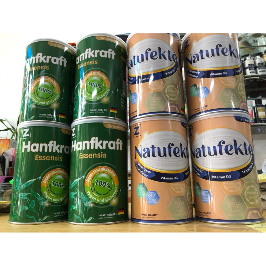 Natufekte Zentrum - Dinh Dưỡng Đặc Biệt chiết xuất cây gai dầu – 400 gr/hộp