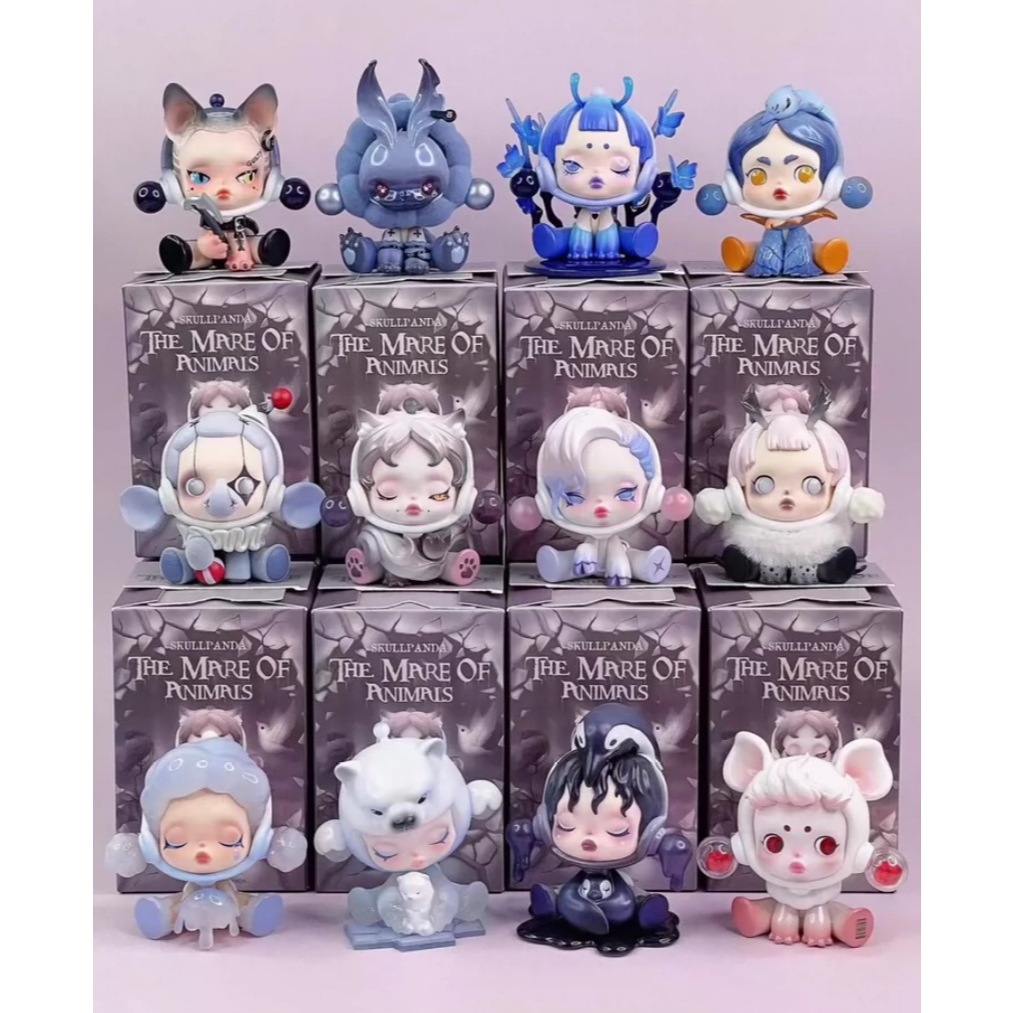 [BLIND BOX]  Series Blind Box Skullpanda The Mare of Animals  Rep 1: 1  ngẫu nhiên - H2T TOYS
