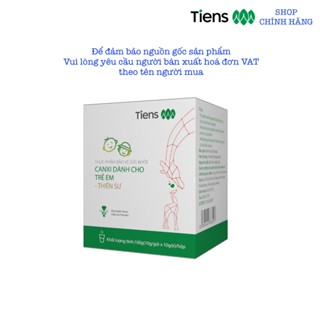  Canxi dành cho trẻ em Tiens Thiên Sư giúp bổ sung canxi hữu cơ cho bé hộp 10 gói 