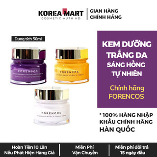 Kem dưỡng trắng da forencos hàn quốc - sáng da, trắng hồng tự nhiên - hiệu quả vượt trội