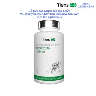  Viên chitosan Tiens Thiên Sư vệ sỹ miễn dịch cho cơ thể hộp 100 viên 