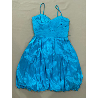 (D3012) Đầm 2 dây vải satin (Size M/ Có lỗi) - Thanh lý vnxk