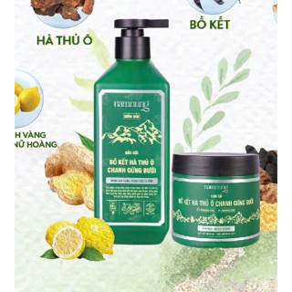  Bộ đôi dầu gội xả thảo dược Nam Nung bản kiềm dầu 