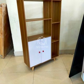 Kệ sách có tủ kệ sách gỗ