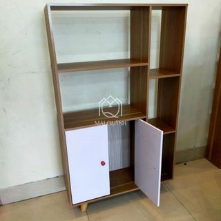Kệ sách có tủ kệ sách gỗ