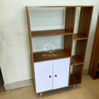 Kệ sách có tủ kệ sách gỗ