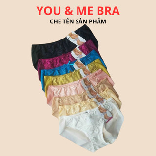 SET 5 Quần Lót Ren Lưới Siêu Thoáng Mát [BEAUTIFUL SPRING] Co Giãn Thoải Mái You&Me Bra - 5402