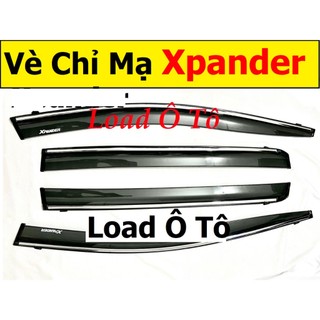 Vè che mưa Xe Xpander 2024-2018, Xpander Cross chỉ Inox cứng hàng đẹp
