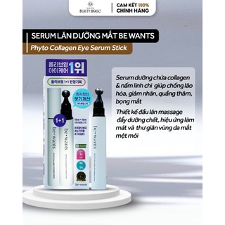 Serum lăn dưỡng mắt be wants phyto collagen ey serum stick