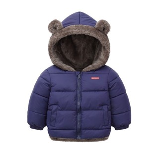 Áo khoác lót lông cho bé, Áo phao lót lông cừu toàn bộ áo hàng Quảng châu cao cấp cho bé 6-36kg