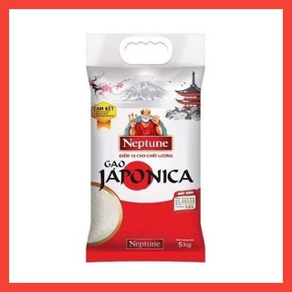 GẠO NEPTUNE JAPONICA TÚI 5KG ( GIỐNG LÚA NHẬT BẢN ) 