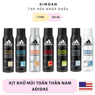 XỊT KHỬ MÙI NAM HƯƠNG NƯỚC HOA ADIDAS 150ML