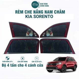 Rèm Che Nắng Nam Châm, Tấm Chắn Nắng Nam Châm Loại 1 Mr Ô Tô Dành Cho Xe Kia Sorento