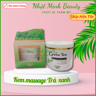 Kem Massage Trà Xanh Green tea cho cá nhân, Spa