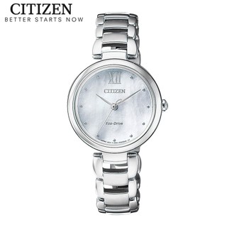 Đồng Hồ Nữ Citizen Eco-Drive Dây Thép Không Gỉ EM0530-81D - Mặt Xà Cừ (Sapphire)