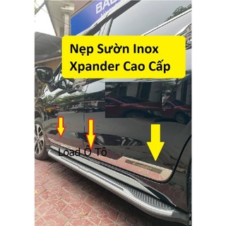 Nẹp sườn Xe Xpander Chất Liệu Inox LOẠI 1, ốp sườn xe Xpander 2024-2018 Bóng Đẹp