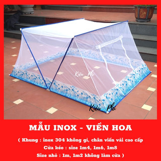 Màn chụp tự bung Cao Cấp người lớn, Mùng ngủ chụp tự bung 1m 1m2 1m4 1m6 1m8 2m2 xếp thông minh gấp gọn