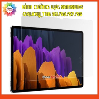 Kính cường lực 9H cho Samsung Galaxy Tab S9/S9 FE/S9 Plus/Ultra/ S8 / S7 / S6 Lite/ A9 / A9 Plus