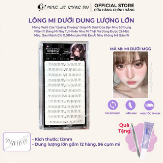 Lông Mi Dưới Mèo Con Cho Mắt To Tròn Dễ Thương MENG JIE SHANG PIN Mã MGG