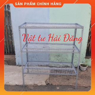 kệ sắt v lỗ đa năng mặt lưới (R30-40-50cm x D1mx C1m) dùng để cây cảnh ,ươm giống hoa hồng ,ươm ki phong lan