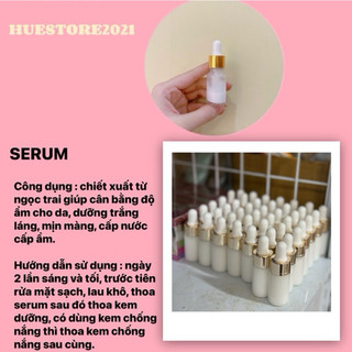 Serum dưỡng ẩm căng da trắng da
