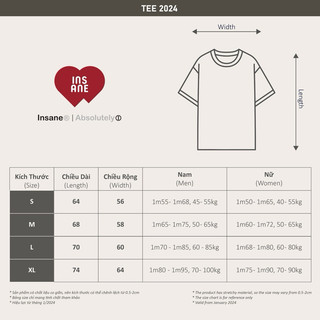 INSANE Áo Thun Cotton Unisex | EXTREMELY TEE