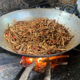 [Siêu Cay ] Cá Khô Giã Tỏi Ớt Tây Bắc Hũ 500G Siêu Cay