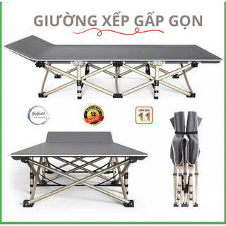 Giường xếp văn phòng nghỉ trưa - Giường gấp tiện lợi với khung thép chắc chắn YinYin98 Shop